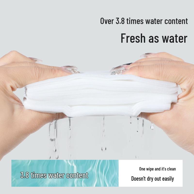 Extra Thick Baby Hand and Mouth Wet Wipes - 80 Count, Pure Water Formula