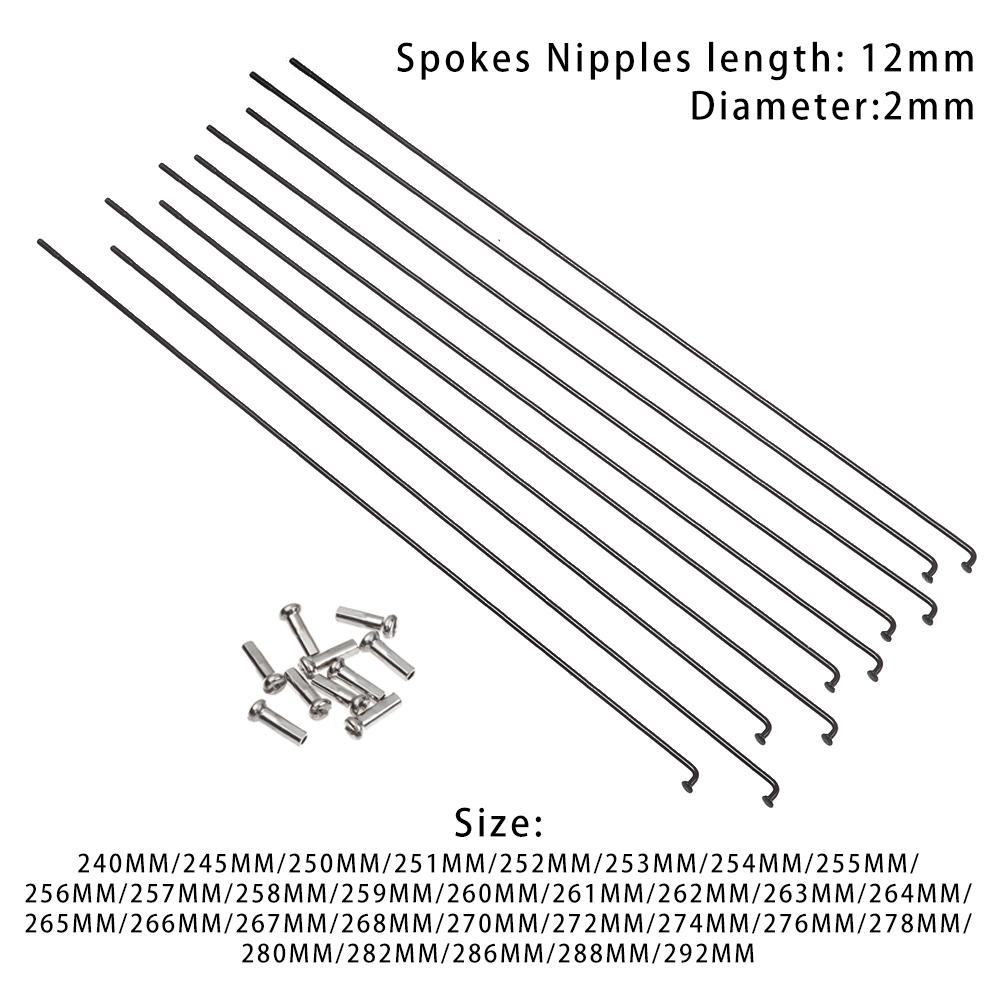 High Strength With Nipples Bicycles Spokes Wires Mountain Road Bikes Bicycle Spokes Bike Repair
