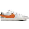 Nike Кроссовки Blazer Low 77 Jumbo Белые Альфа-оранжевые Парусные Обувь для скейтборда DN2158-100