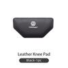 Car Leather Knee Pad Inside Knee Cushion Comfortable For Volkswagen VW Passat Golf Tiguan Polo Scirocco Jetta CC T-ROC ze8