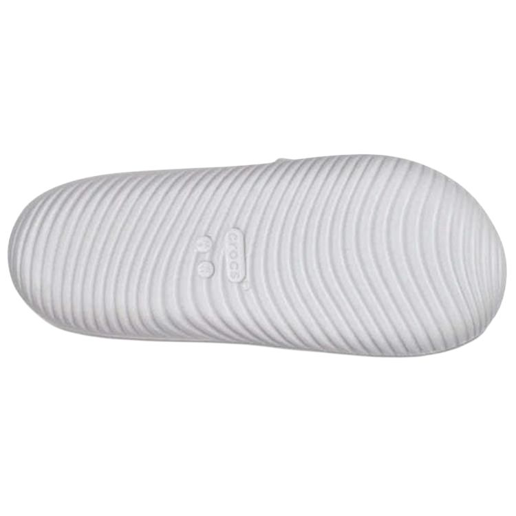 Crocs Open Toe Velcro Non-Slip Slide Sandals Unisex Sandals Gray 209413-1FT