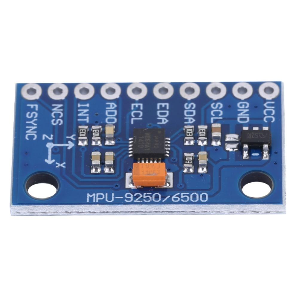 IIC/SPI MPU-9250 Sensor 16 Bit Gyroscope Accelerometer 9-Axis Sensor Compatible Devices