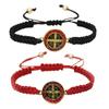 Chinese Knot Red String Attract Luck Wealth Bracelet Ancient Coin Wristband for Women Men Hand Accessory Feng Shui