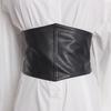 Dress Girdle Plus Size  Cummerbunds PU Leather Wide Waist Belt Slimming Female Waistband  Corset