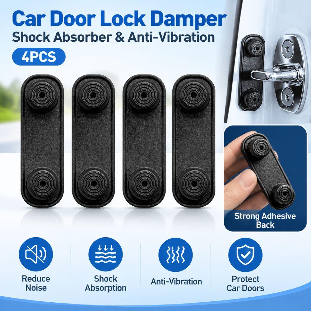 Self-adhesive Door Lock Buffer Pad Universal Anti-Vibration Pad New Sound Deadening Pad Automotive
