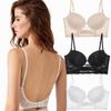 Backless Bra Invisible Bralette Lace Wedding Bras Low Back Underwear Push Up Brassiere Women Seamless Lingerie Sexy Corset BH