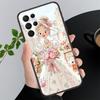 Милый Чехол для Телефона Девушка Для Samsung A55 A16 A56 A36 A35 A15 A53 A54 A33 A34 A25 A05S A52 A52S A14 A24 A26 A71