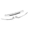 3Pcs Front Bumper Lower Chrome Trim 2058851374 Replacement for Benz C‑Class W205 C205 A205 S205 AMG C43