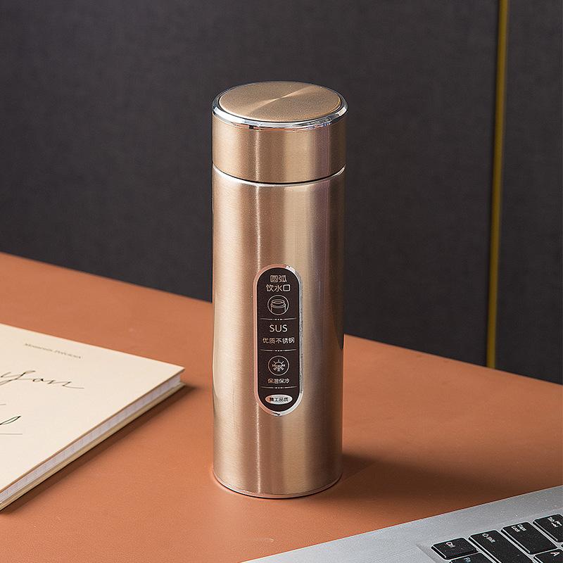 Вакуумная чашка из нержавеющей стали 316, мужская и женская портативная чашка для чая, чашка для чая с разделением воды