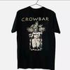 Футболка унисекс с принтом группы Crowbar, концерт, рок, черная, полный размер