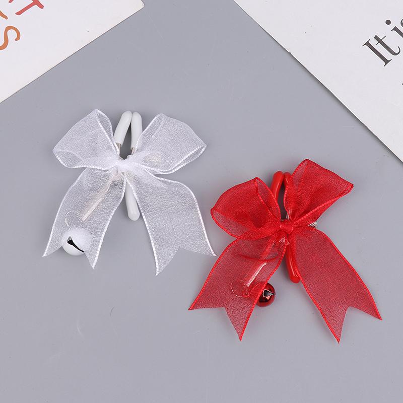 1 Pair Bells Lace Metal Bondage Nipple Clamps Chain Clips Labia Slave Women Toys Adult Sex Games Breast Stimulate