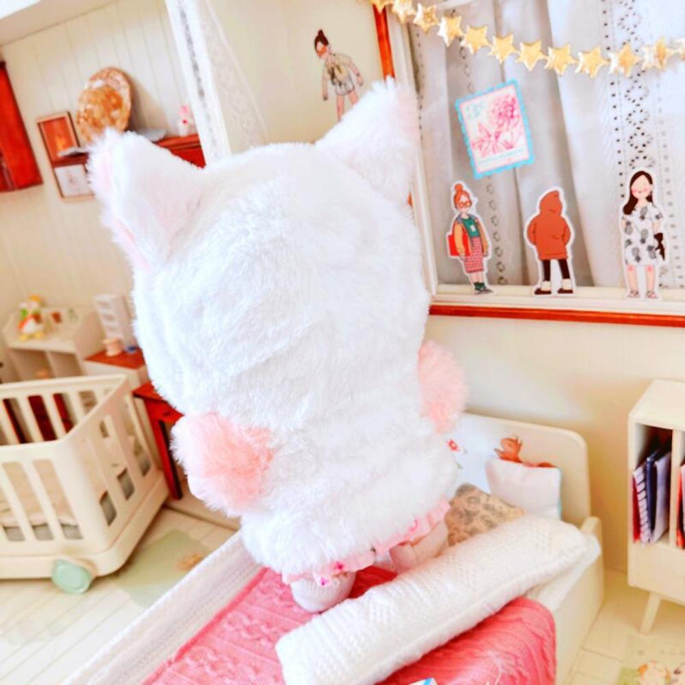 Plush Coat Cotton Doll Clothes Fluffy Doll Toy Clothes Plush Dolls Clothes  Doll Accessories