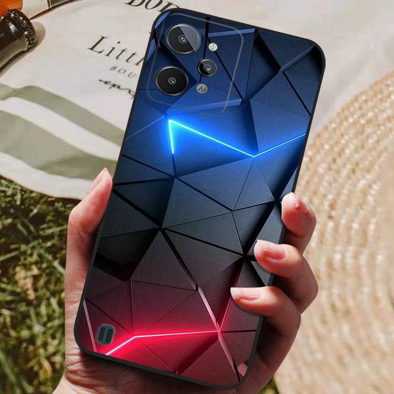 Для Realme C31 4G Чехол C 31 Противоударный Силиконовый ТПУ Мягкий Чехол на Заднюю Панель Для OPPO Realme C31 Чехол для Телефона Мраморный Чехол RealmeC31 Fundas