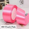 22Meters Bright Colors Silk Satin Ribbons Crafts Bow Gift Wrapping Ribbons  Wedding Party Decoration