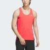 Adidas Climacool Ess Tank Top Quick Dry Cool Running Slim Fit Sports Vest Unisex Tops Bright-Red Dark-Silver-Gray JZ2151