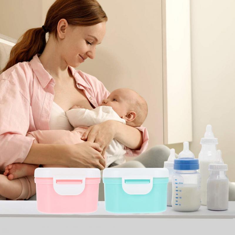 Milk Powder Travel Container Pink Pp 1pcs