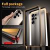 Silicone Metal Bumper Case for Samsung Galaxy S26 Ultra S25 Plus S26Ultra S25Ultra S24Ultra S26Plus S25Plus S24Plus Lock-Free Pure Frame Phone Cover