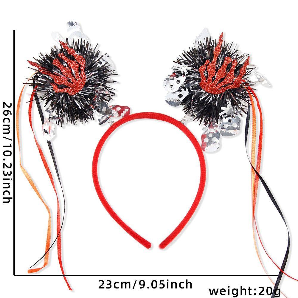 Pumpkin Halloween Hairbands Skull Bat Skeleton Headband Funny Halloween Hair Hoop Festival Party
