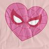 Spider-Man Unisex Adult Heart T-Shirt