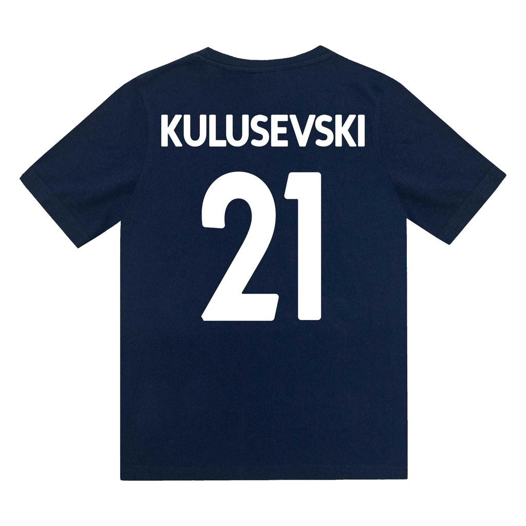 Tottenham Hotspur FC Boys Kulusevski 21 Sublimated Short Pyjama Set