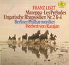 LP Record HERBERT VON KARAJAN, BERLINER PHILH - Liszt Mazeppa / Les Preludes / Unga 349100 DEUTSCHE GRAMMO 1975 Germany Classical Used