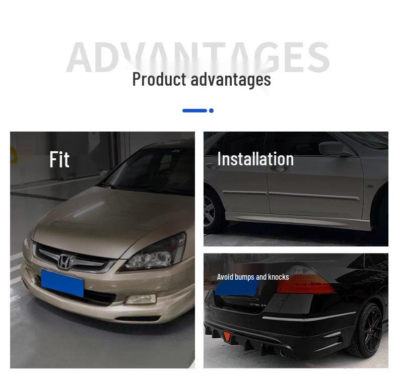 Front Lip & Side Skirts Rear Lip for 7th/7.5th Gen Accord - Japanese Version