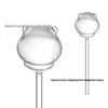 Mushroom Glass Drip Irrigation Device for Potted Plants