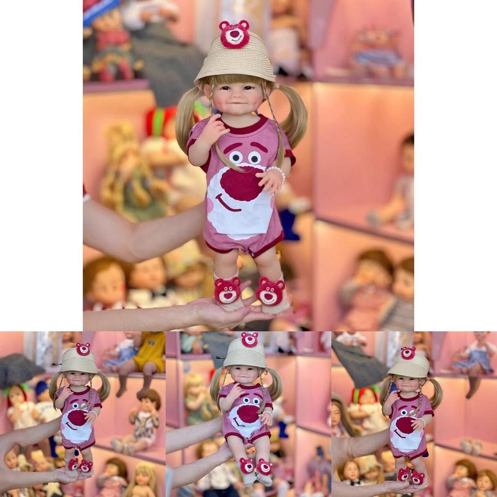 Силиконовая фигура 55 см Реалистичная кукла для коллекционеров и энтузиастов-подарков