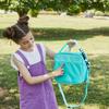 Lunch Bag Rainbow Loving Heart Laser Portable Large Bento Pouch for Children Girl Thermal Insulated Cooler Shoulder Picnic Box