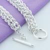 925 Silver Bracelet Chains For Women Fashion Jewelry Accessories