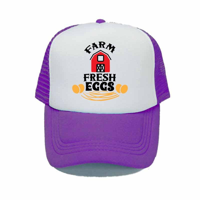 Кепка Snapback для свежих яиц, органическая фермерская яичная шляпа дальнобойщика, регулируемая солнцезащитная шляпа для фермеров и куриц, YY320