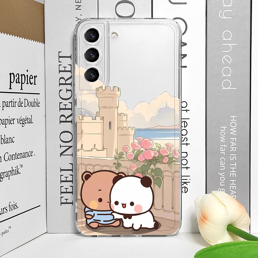 Креативный Милый Прозрачный Чехол для Телефона Пара BUBU DUDU для Xiaomi Redmi Note 14 Pro Plus 13 12 11 10 PRO 14C 13C 12 9T 4G 5G Мягкая Крышка