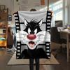 1PC Sylvester the Cat Print Flannel Blanket, High quality Comfortable for All Seasons, Home Decor, Warmth and Comfort, Perfect for Christmas Gifts