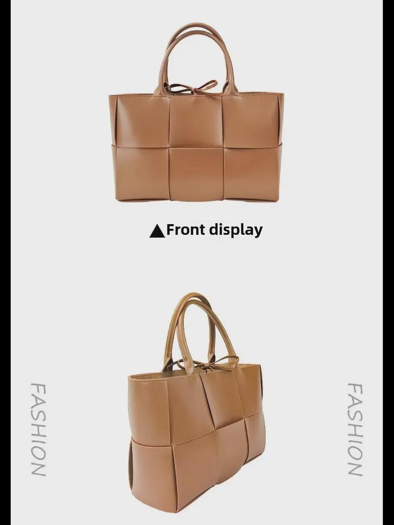 Сумка-тоут из натуральной кожи Six-Grid, весна/лето 2024 г.