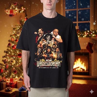 AEW WrestleDream 2025 В Сент-Луисе Миссури 18 октября 2025 Унисекс футболка