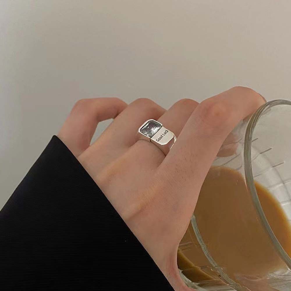 Party Jewelry Silver Good luck Korean Style Joint Rings Women Hip Hop Rings Finger Ring Open Rings