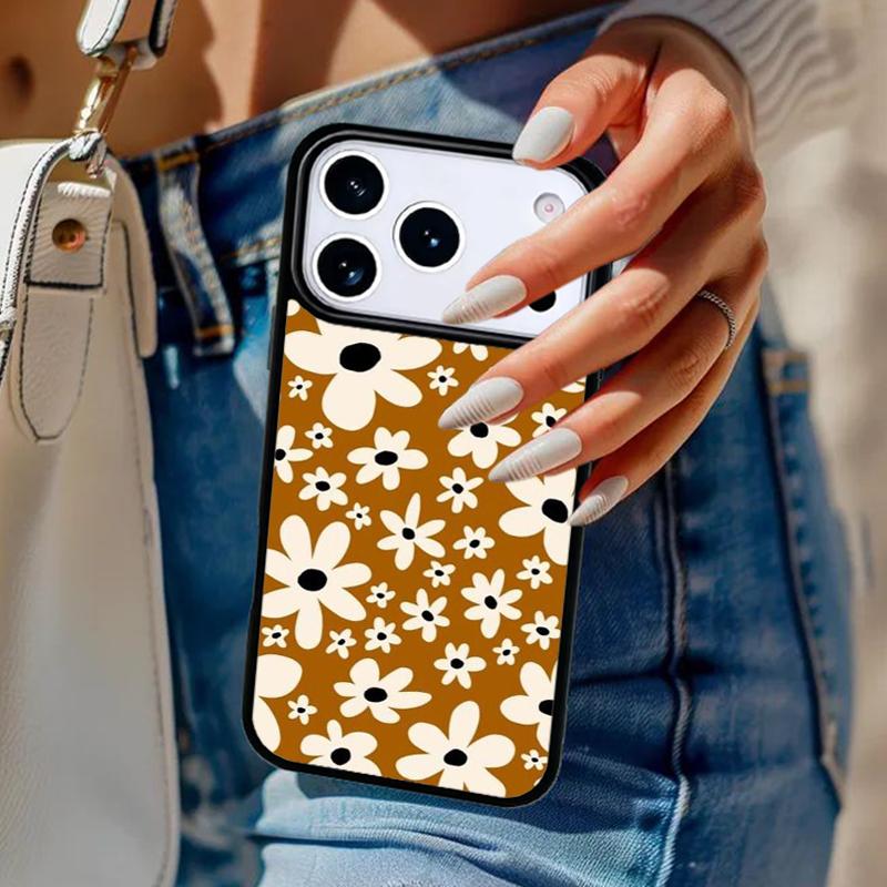 Чехол для телефона с цветочным узором, коллаж из цветов, для iPhone 17 Air 14 15 13 12 Max, чехол для Apple 14 15 16 16e 11 Pro Max Plus Coque