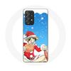 Чехол для Samsung Galaxy A52 Аниме One Piece Luffy Рождество 2023