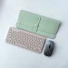 PU Leather Storage Bag Dustproof Keypad Pouch Travel Wireless Keyboard Sleeve for Logitech K380
