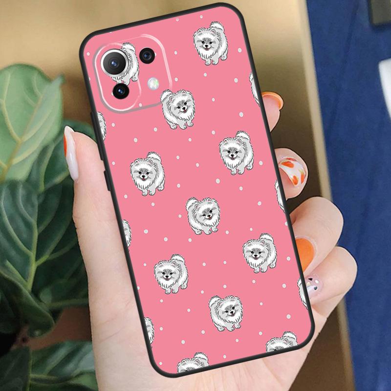 Чехол для телефона Xiaomi с собакой Померанский шпиц 15 14 Ultra 13T 14T 15T Pro 17 Pro Max POCO X7 X5 X6 F5 F6 F7 F8 Pro Чехол