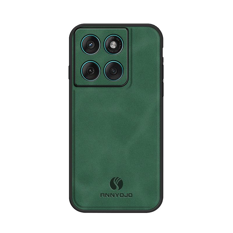Magnetic Matte Sheepskin Texture Leather Shockproof Back Case For Motorola Edge 60 Fusion 5G 6.67" Soft TPu Bumper