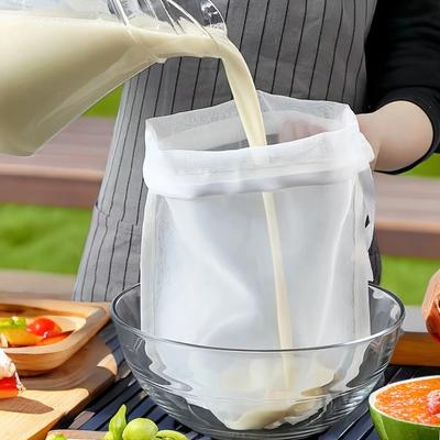 1 шт. Многоразовые нейлоновые фильтр-мешки для орехового молока