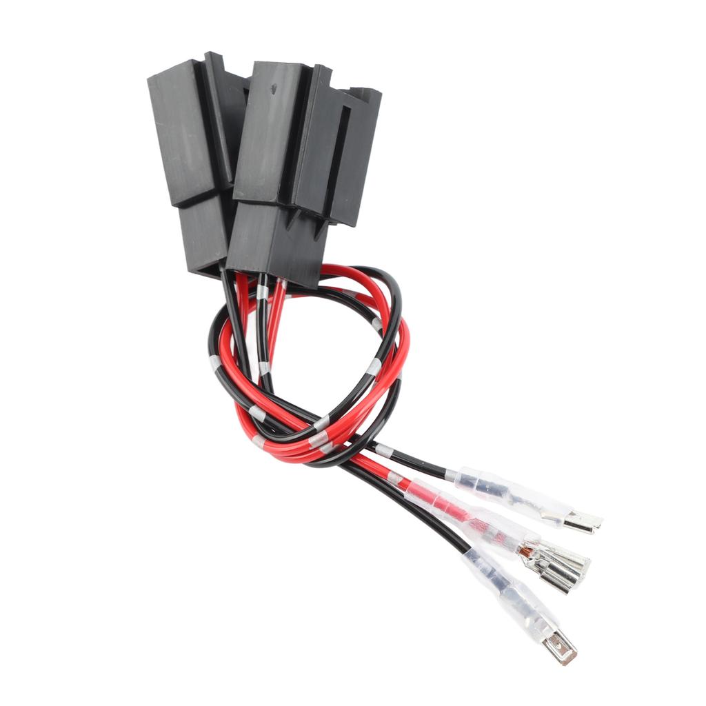 Pair 12V 3A 10W Car Door Speaker Wiring Harness Adapter with Plug
