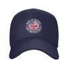 Made In America With British Parts Baseball Cap Military Cap Unisex Unisex hat Snap Back Hat Golf Unisex Womens