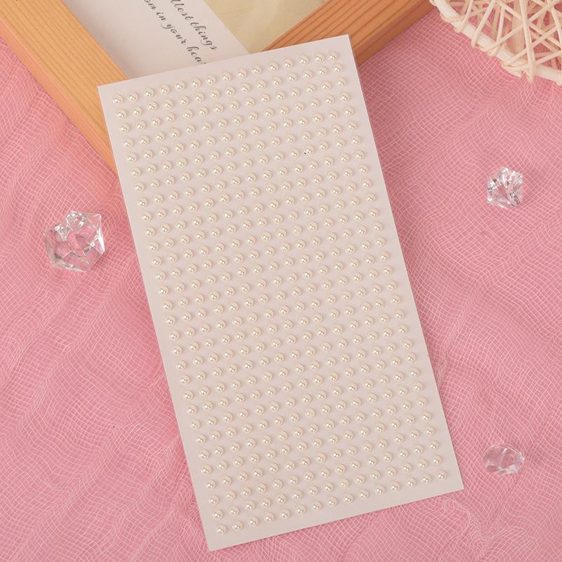 Mixed Shapes Rhinestone Pack White Acrylic Gems Stars Hollow Out Stars Pearls for Crafts DIY Costume Makeup Party Decorations