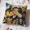 Популярная наволочка The Rookie Cushion Cover Мягкая Стирка и Стирка Многоцелевая для Дивана Кровати Путешествий Офиса