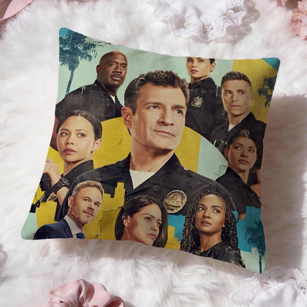 Популярная наволочка The Rookie Cushion Cover Мягкая Стирка и Стирка Многоцелевая для Дивана Кровати Путешествий Офиса