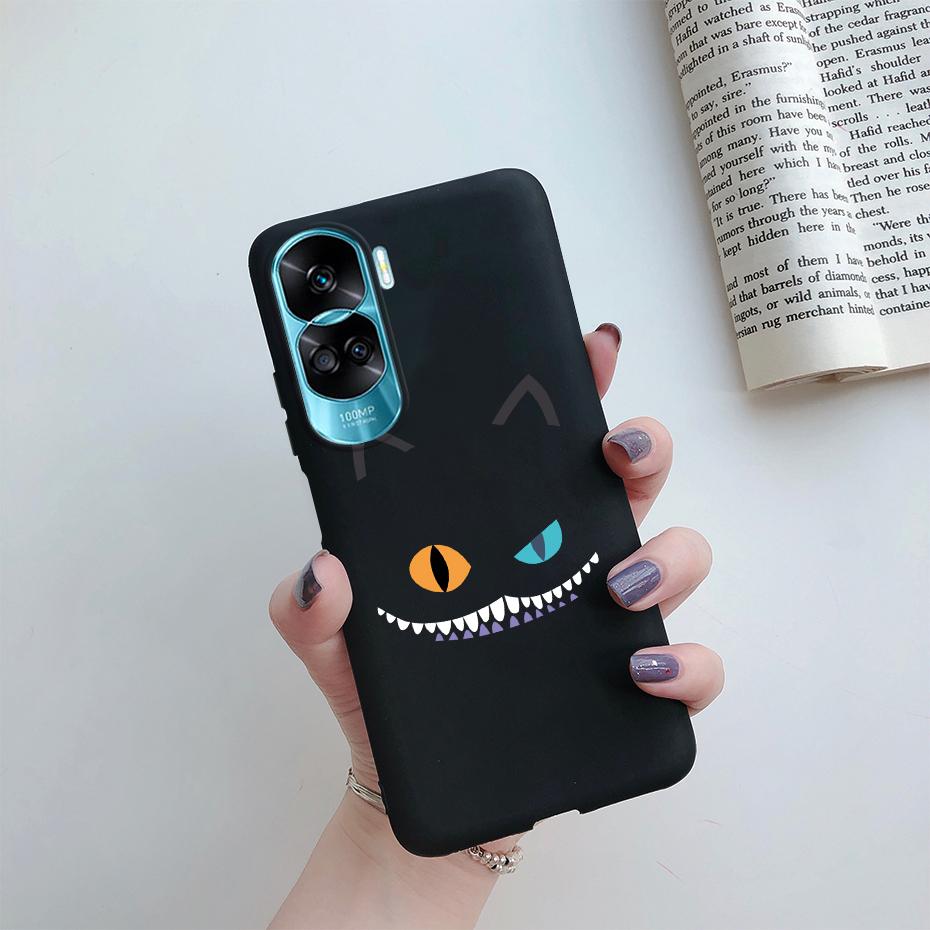 Чехол для Honor 90 Lite Honor90 Pro 5G Силиконовый Мягкий Милый Котик Мультяшный Бампер Funda Coque Для Honor 90 Pro 90Lite Защитная Крышка