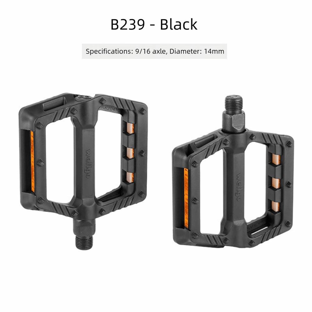 1 Pair Anti-slip Bicycle Pedals 1/2 Axis Foot Plat High Quality Bike Pedal MTB Road Bike