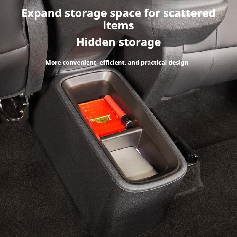 For BYD Dolphin Seagull Mini Surf Rear Center Console Storage Box Organizer Under Armrest Car Interior Accessories